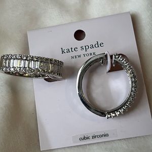 Kate Spade Statement Hoops NWT